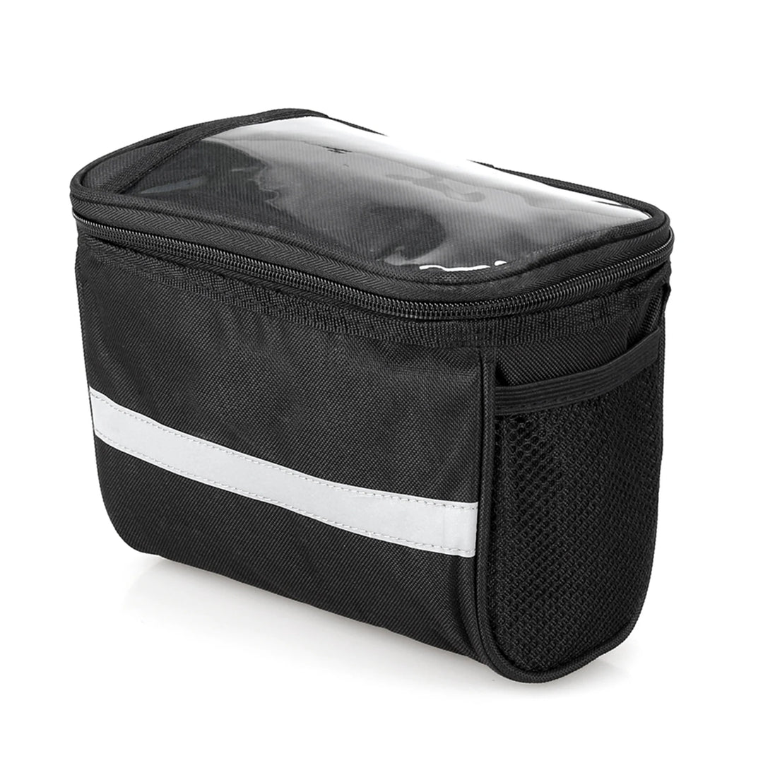 Geïsoleerde Fiets Stuurtas met Reflecterende Strip en Ruime Opbergruimte 7