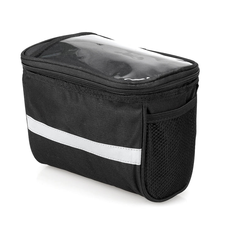 Geïsoleerde Fiets Stuurtas met Reflecterende Strip en Ruime Opbergruimte 7