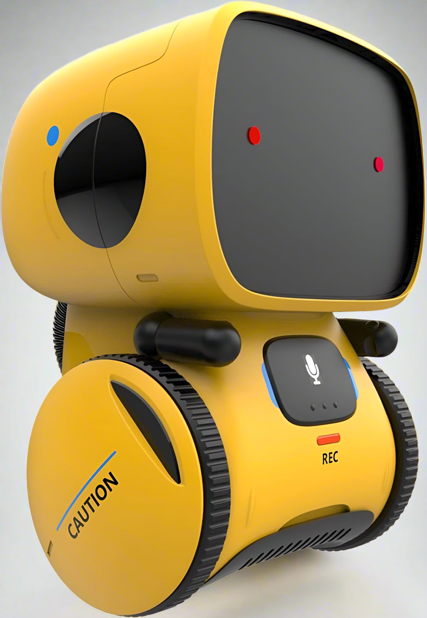 PlayVibe Mini Robot da Ballo – Interattivo, Controllato a Voce &amp; Con Registrazione Audio
