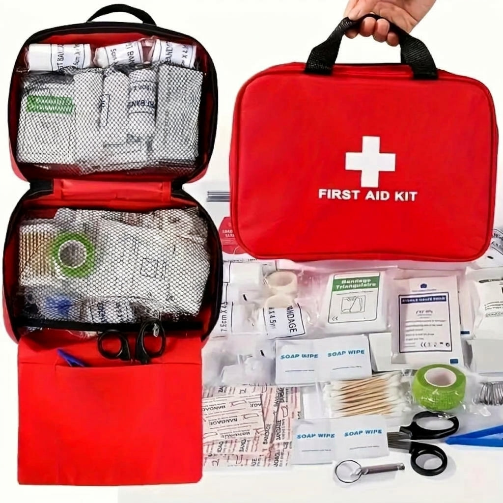 EHBO Kit 210-delig – Compacte Set voor Thuis en Onderweg Vestragear
