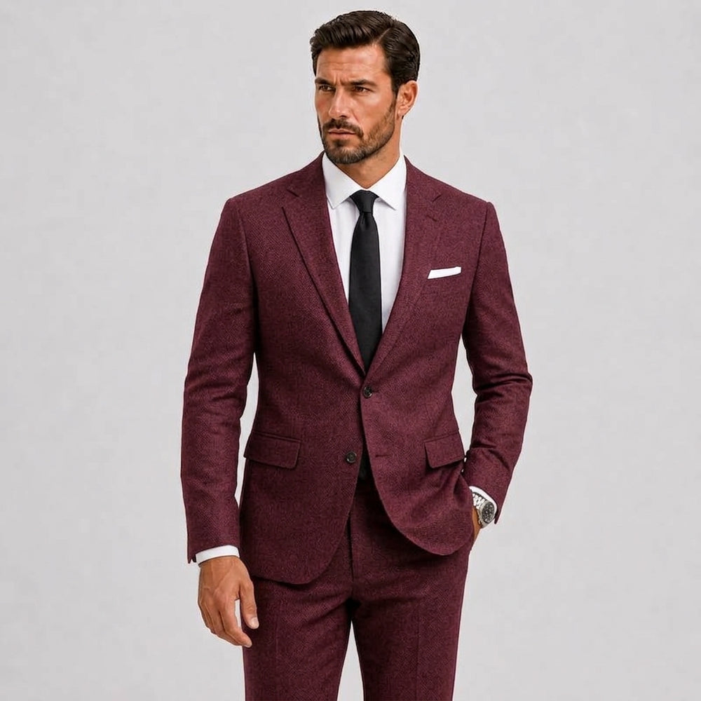 Herenkostuum slim fit – tweedelig met blazer en pantalon VestraGear