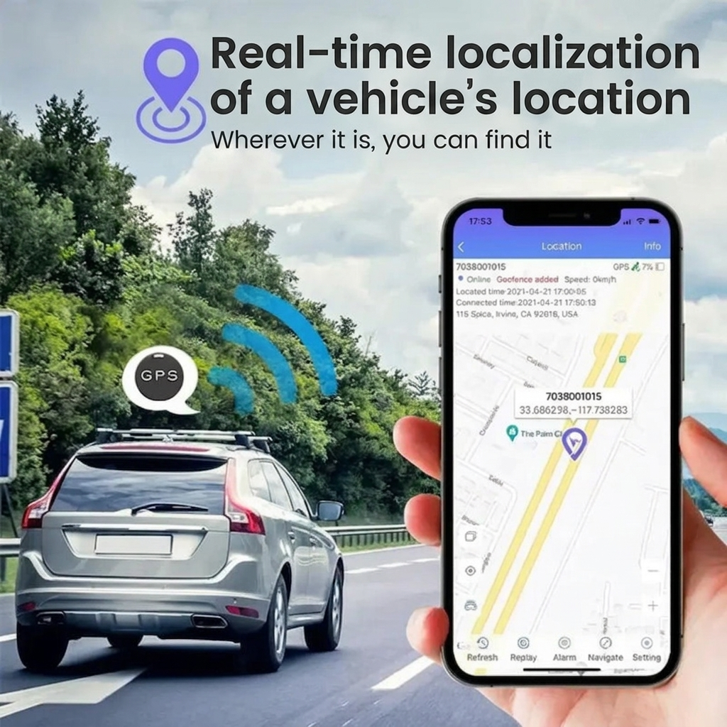GPS Tracker – Magnetisch Design, App-Tracking &amp; Zoekalarm Vestragear