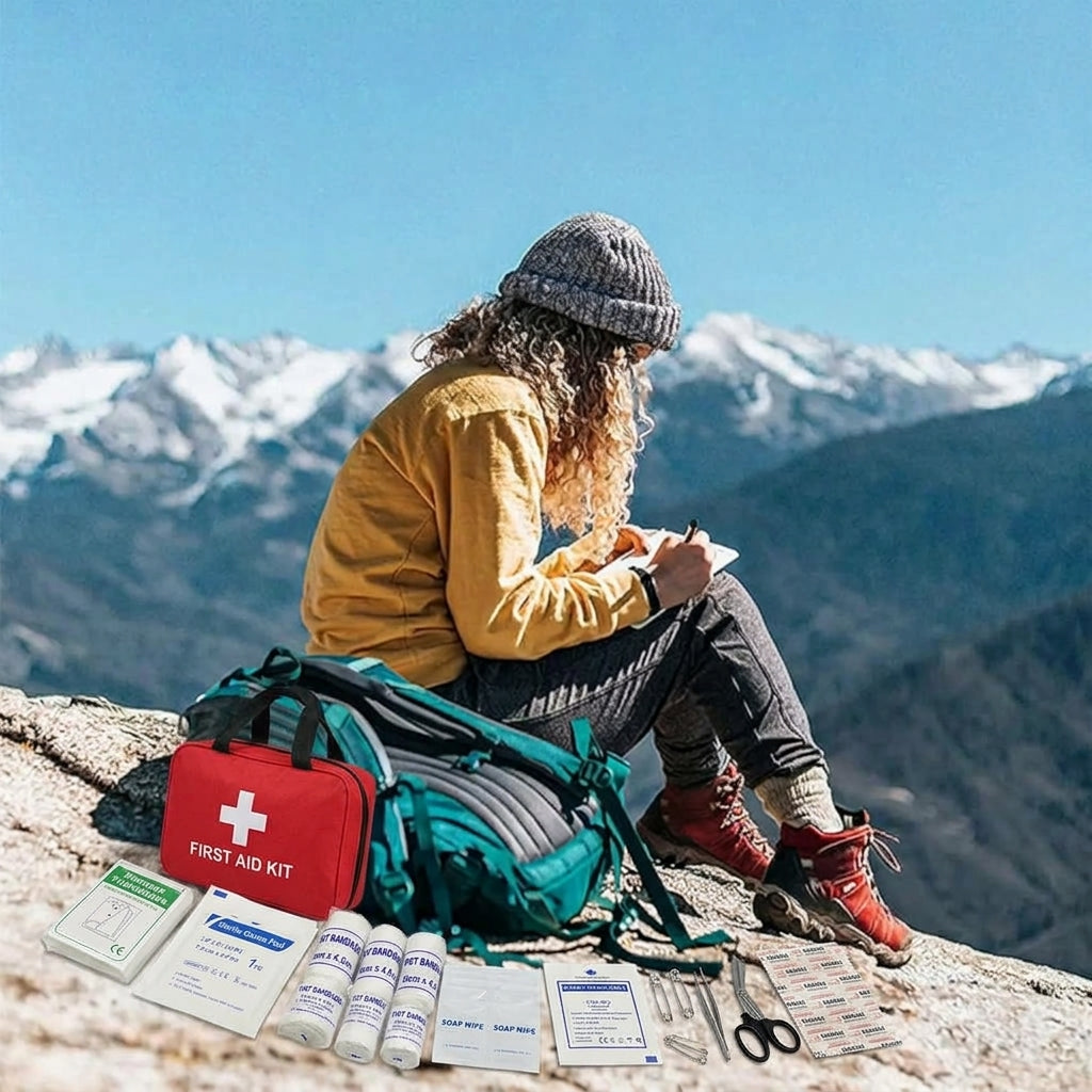 EHBO Kit 210-delig – Compacte Set voor Thuis en Onderweg Vestragear