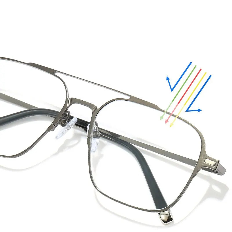Gepolariseerde Zonnebril voor Mannen met Clip-On, UV400 Bescherming en Stijlvol Frame 5