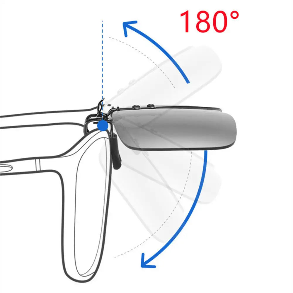 Gepolariseerde Zonnebrilclip voor Mannen met UV400 Bescherming, Comfortabel Ontwerp 4