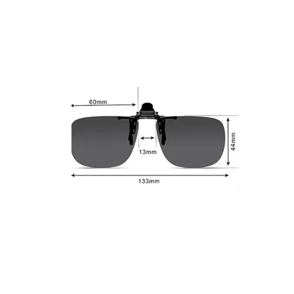 Gepolariseerde Zonnebrilclip voor Mannen met UV400 Bescherming, Comfortabel Ontwerp 5