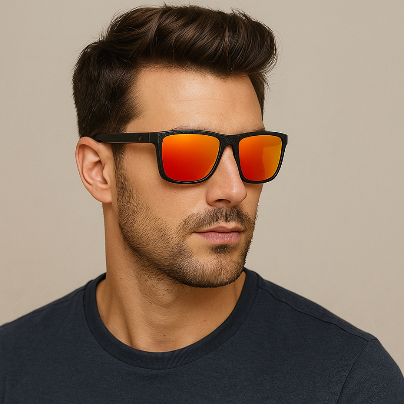 Gepolariseerde zonnebrillen voor heren, set van 3 – spiegelende lenzen met UV-bescherming 1