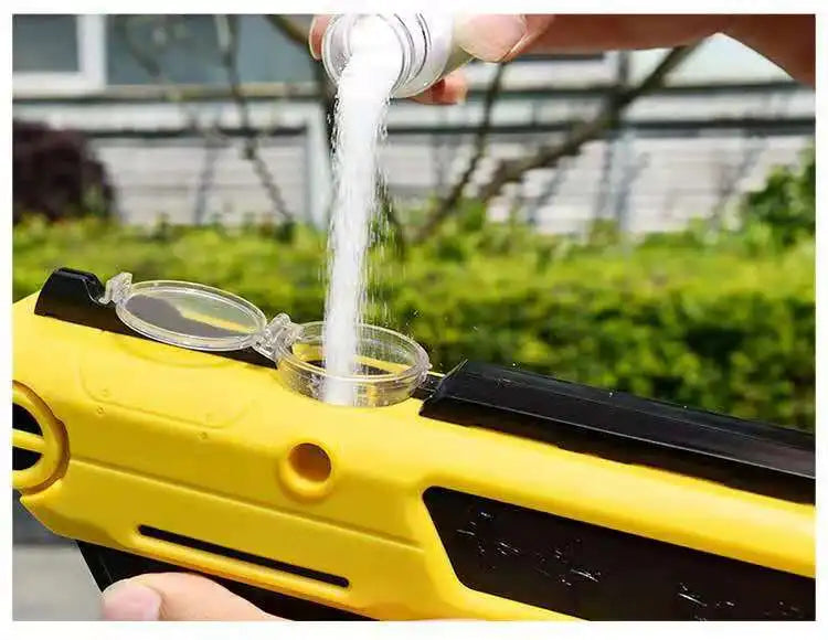 InsectaShot Pistola de Sal 3.0 – Seguro y Efectivo Contra Moscas y Mosquitos