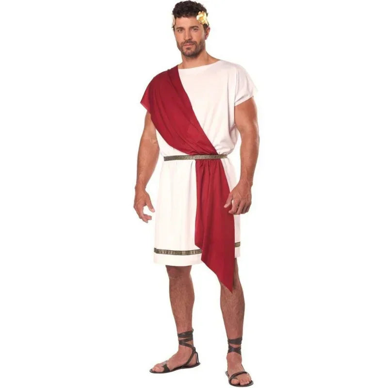 Gladiator kostuum voor volwassenen met Romeinse soldaat stijl voor carnaval en cosplay 2
