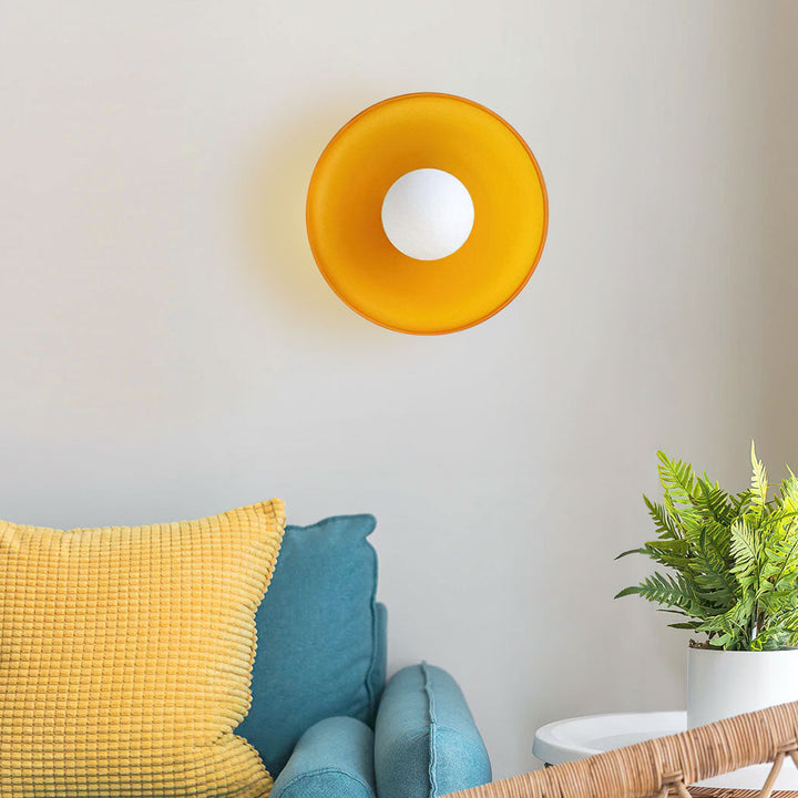 Glazen Schijf Plafondlamp &amp; Wandlamp – Moderne Designverlichting in Glas | Sansoti 8