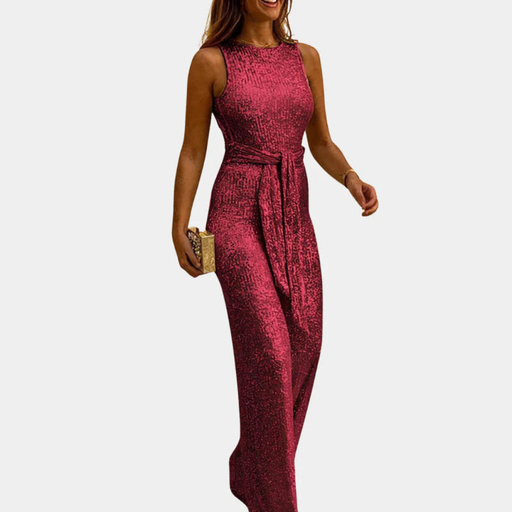 Glitter Jumpsuit Dames 0