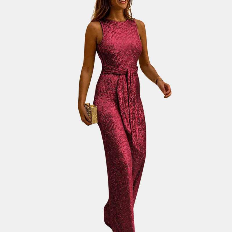 Glitter Jumpsuit Dames 0