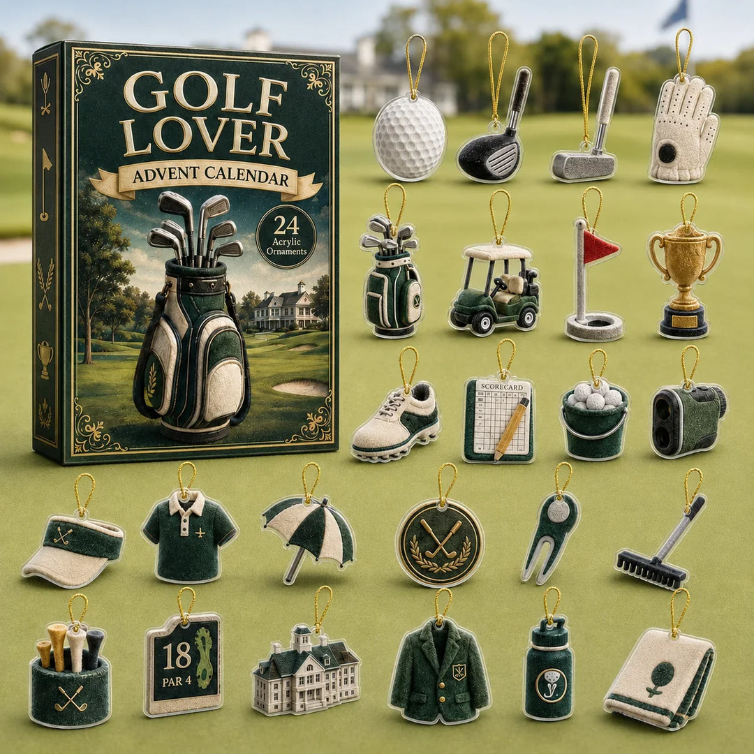 Golf Lover Advent Calendar 2026 - 24-Day Festive Countdown 2