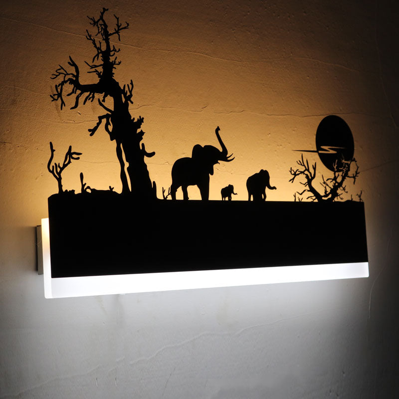 NovaVista LED Wandlamp – Decoratieve Designverlichting met Warm & Koud Lichtopties