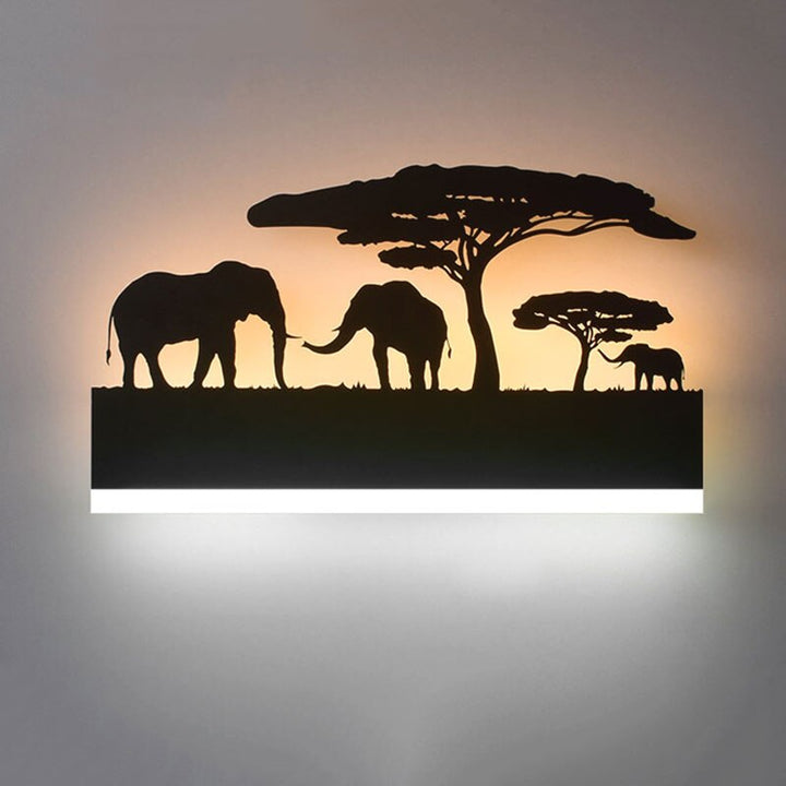 NovaVista LED Wandlamp – Decoratieve Designverlichting met Warm &amp; Koud Lichtopties