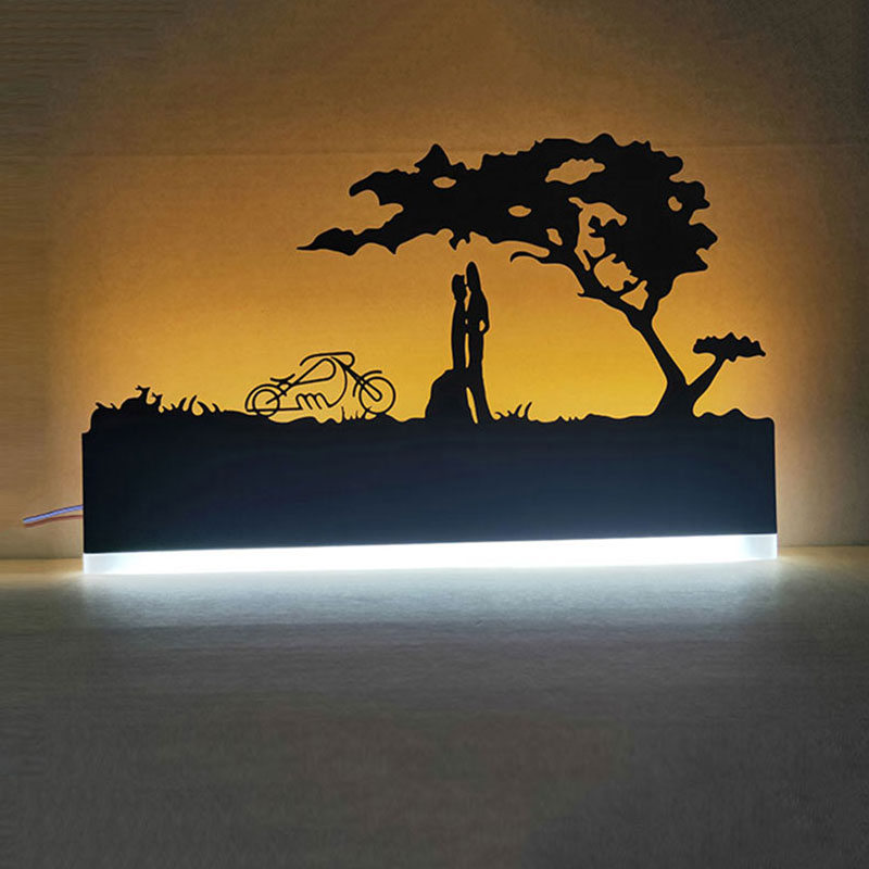 NovaVista LED Wandlamp – Decoratieve Designverlichting met Warm &amp; Koud Lichtopties