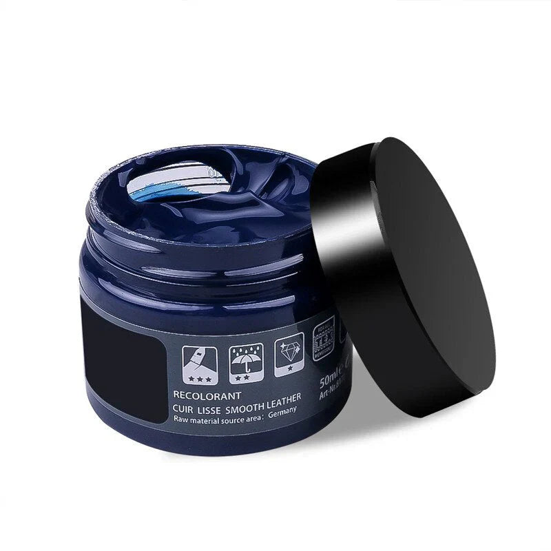 Revivo – Crema para cuero refrescante y protectora para zapatos y muebles