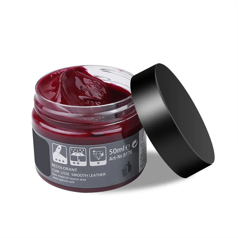 Revivo – Crema para cuero refrescante y protectora para zapatos y muebles