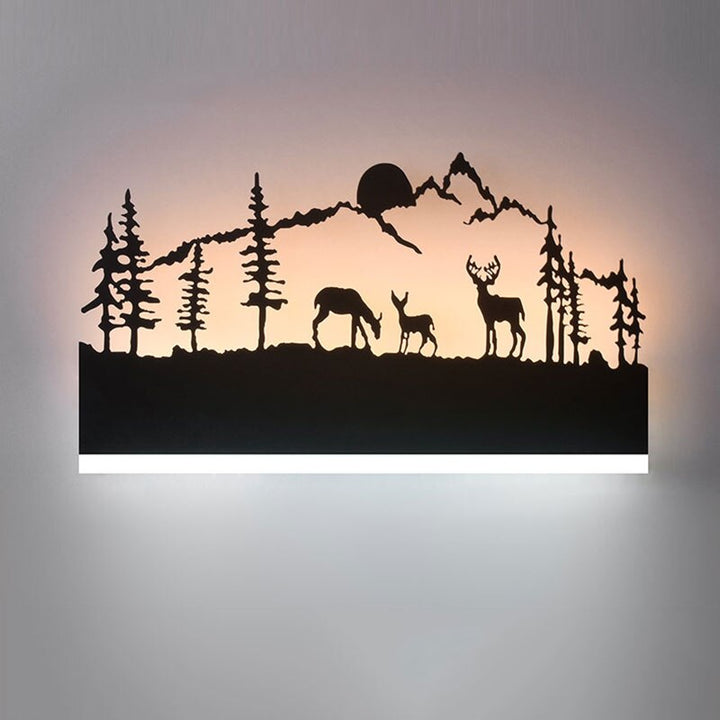 NovaVista LED Wandlamp – Decoratieve Designverlichting met Warm &amp; Koud Lichtopties