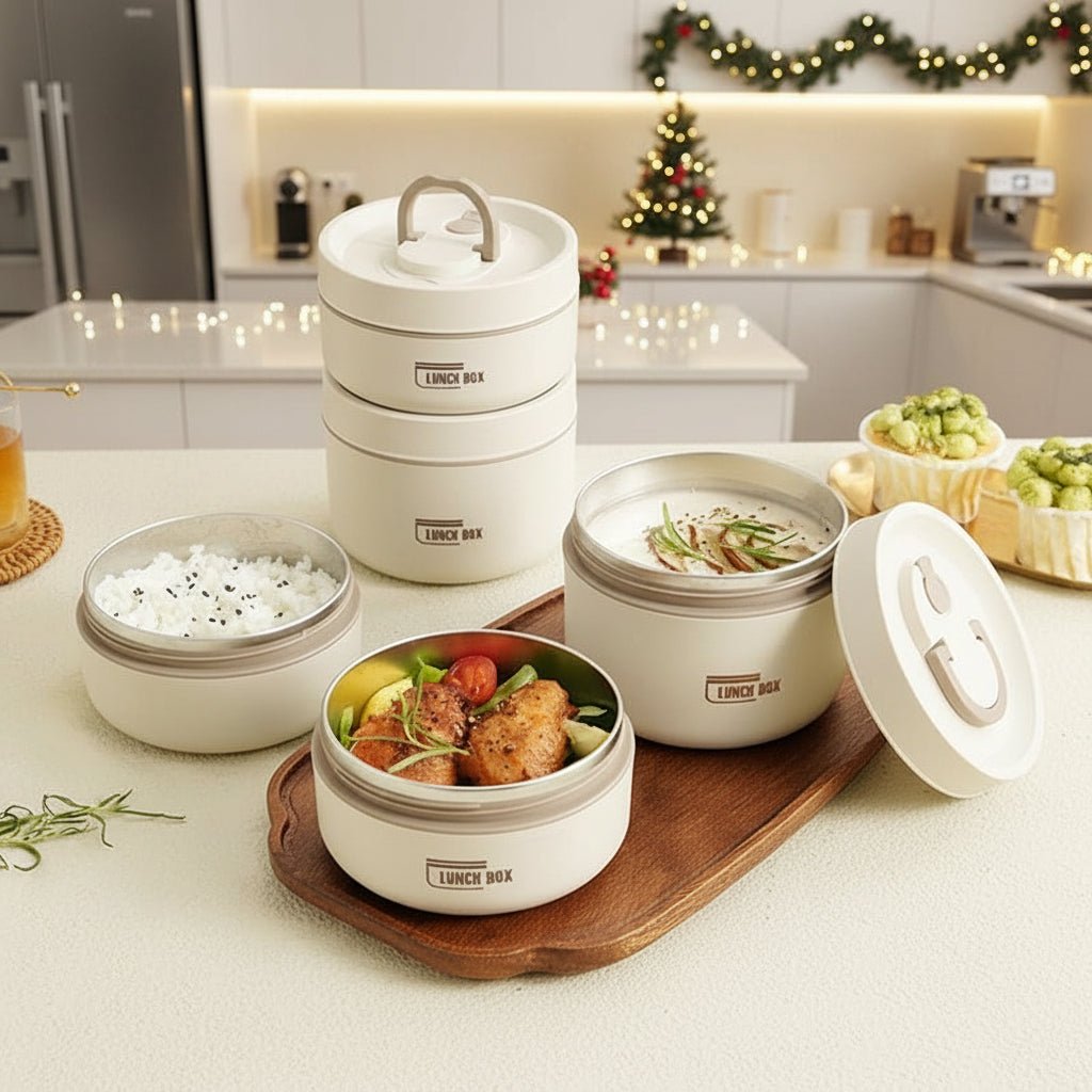 HEATLOX – Dubbelwandige, geïsoleerde lunchbox voor langdurige warmtebehoud. 1