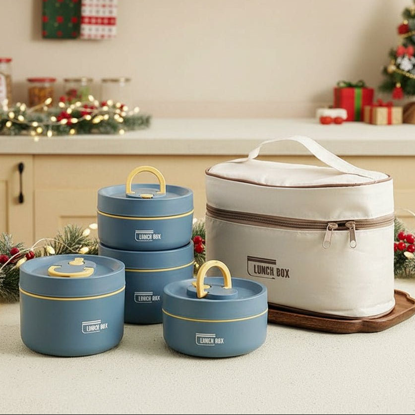 HEATLOX – Dubbelwandige, geïsoleerde lunchbox voor langdurige warmtebehoud. 2