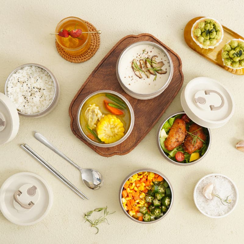 HEATLOX – Dubbelwandige, geïsoleerde lunchbox voor langdurige warmtebehoud. 6