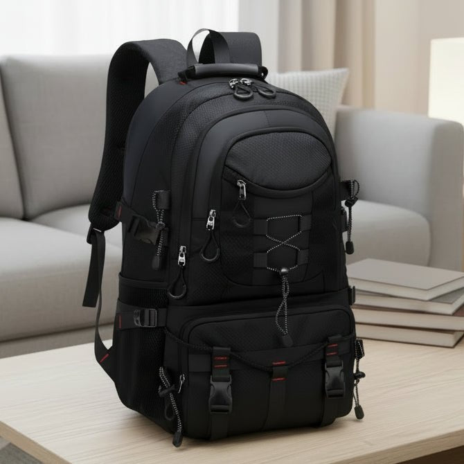HIKENZO – Waterdichte wandelrugzak van 20-35 liter met ondersteunend ontwerp en reisklare opbergruimte 7