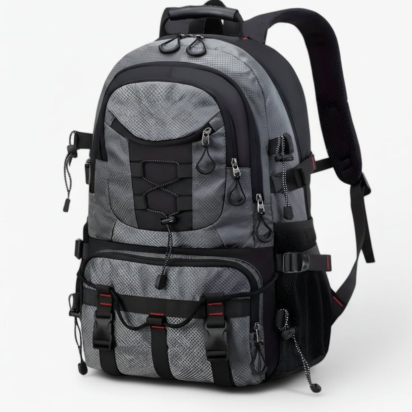 HIKENZO – Waterdichte wandelrugzak van 20-35 liter met ondersteunend ontwerp en reisklare opbergruimte 9