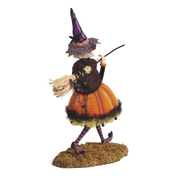 Halloween-Figurine | Handgemaakte Hexendecoratie | Hars 3