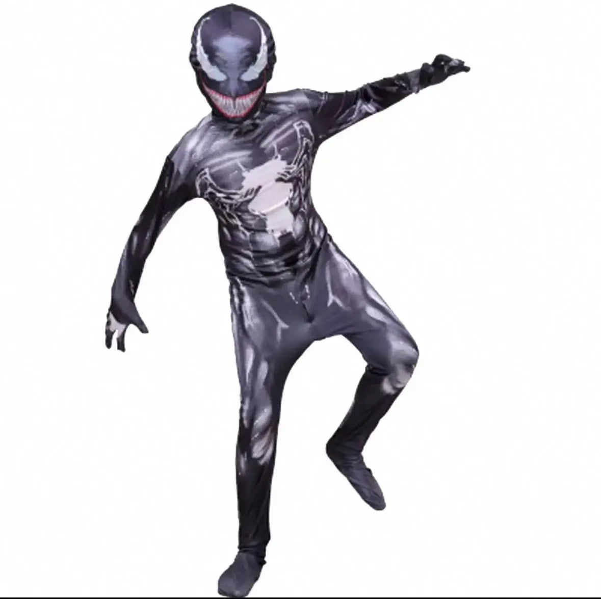 FrightFun – Costume di Halloween per Ragazzi Stile 3D – Abbigliamento per Travestimenti Bambini Multicolore