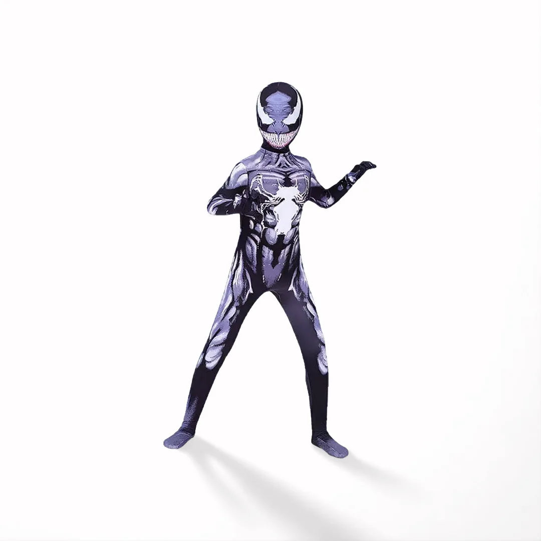 FrightFun – Costume di Halloween per Ragazzi Stile 3D – Abbigliamento per Travestimenti Bambini Multicolore