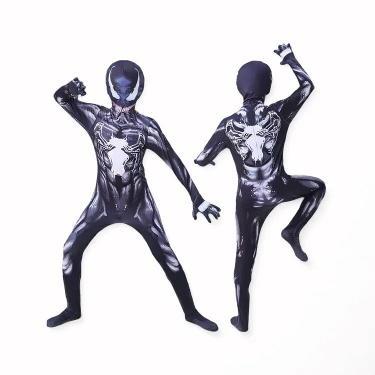 FrightFun – Costume di Halloween per Ragazzi Stile 3D – Abbigliamento per Travestimenti Bambini Multicolore