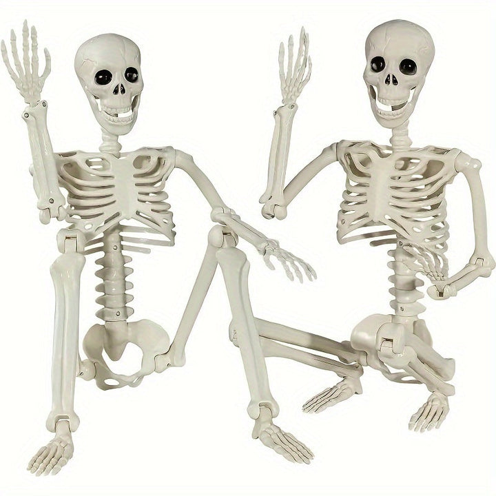 Halloween Plastic Skelet Decoratie Set 4