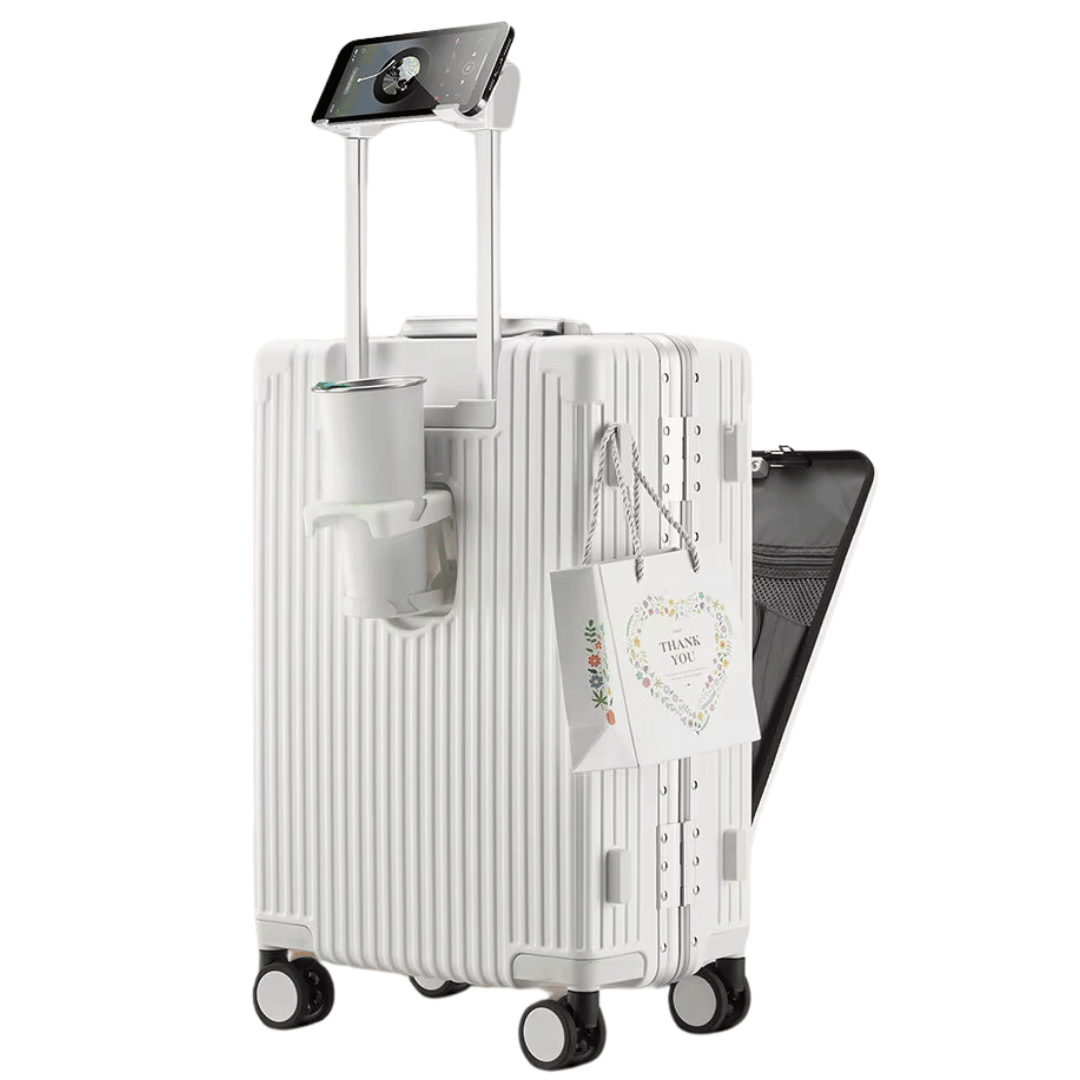 Handbagage Koffer 20 Inch met Laptopvak, TSA-slot en USB-poorten 1