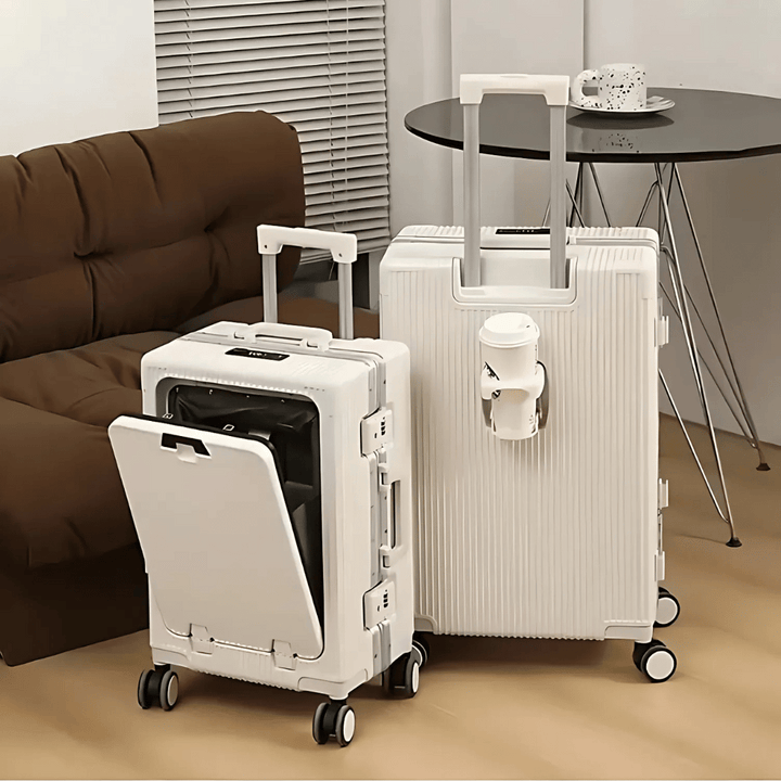 Handbagage Koffer 20 Inch met Laptopvak, TSA-slot en USB-poorten 3