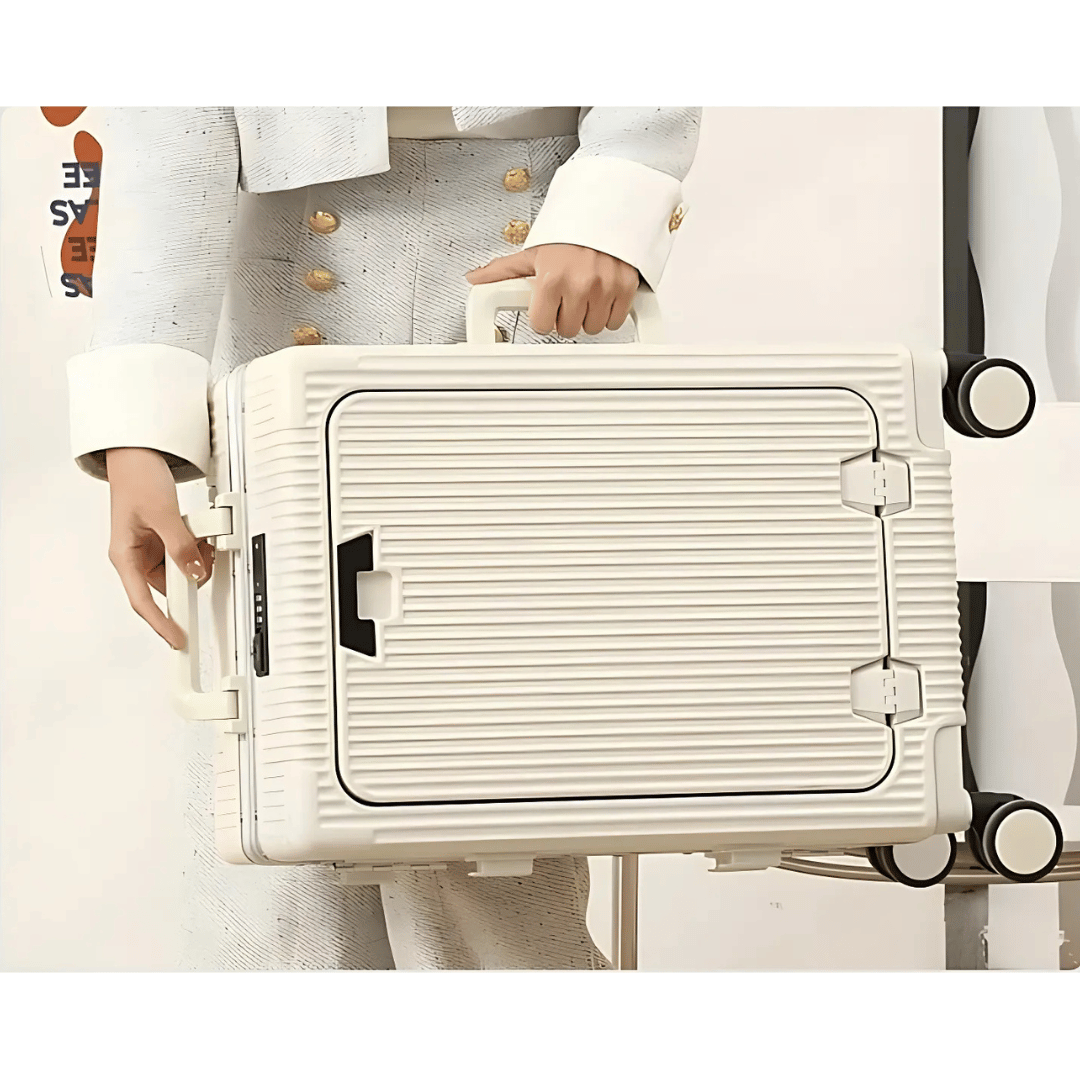 Handbagage Koffer 20 Inch met Laptopvak, TSA-slot en USB-poorten 4