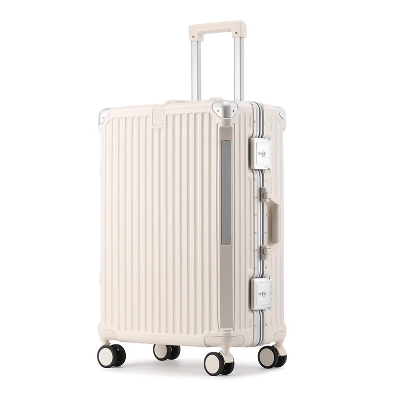 Hardcase Reiskoffer met TSA-slot, Aluminium Frame en 360° Wielen - Duurzaam en Handig Reizen 5