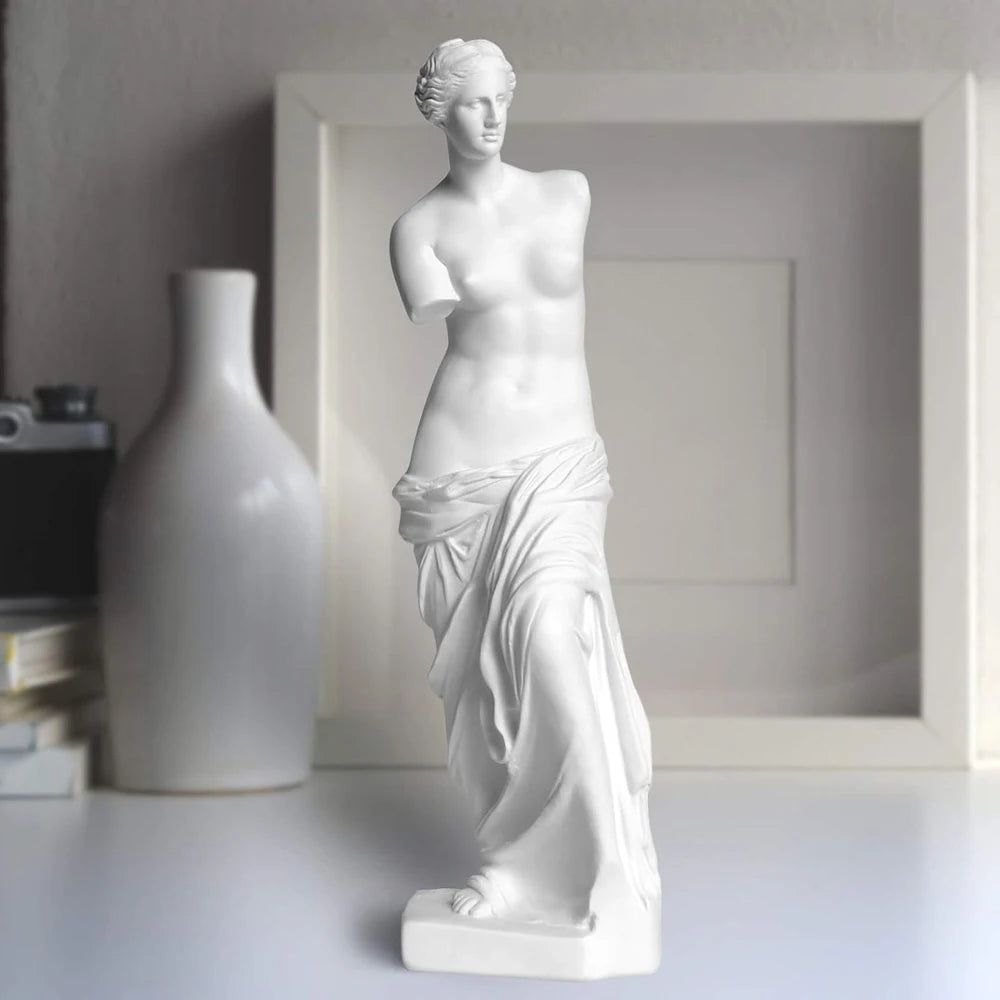 Hars Beeldje Venus de Milo 29 cm – Griekse Mythologie Sculptuur voor Decoratie 4