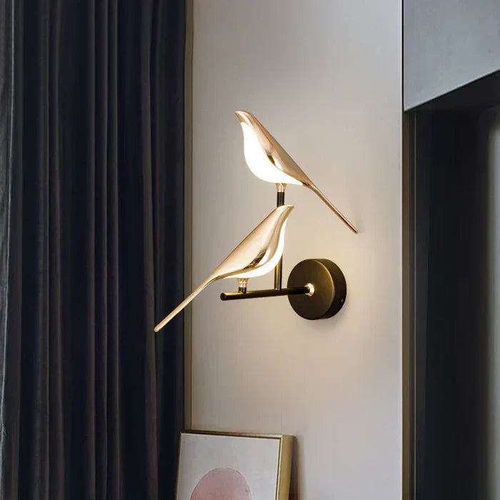 Lámpara de pared Auralite – Diseño magnético, LED regulable y acabado de lujo en cuatro estilos