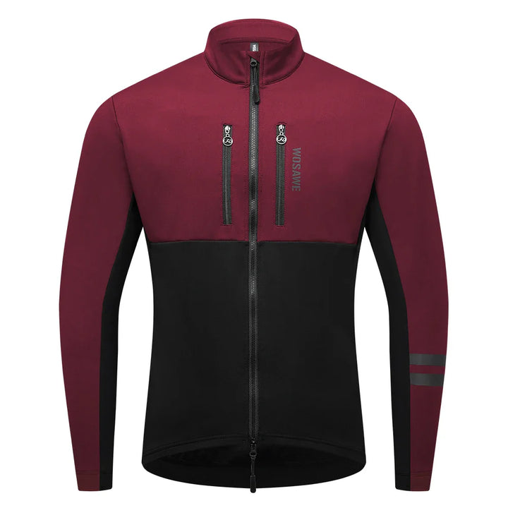 Chaqueta de Invierno para Hombre a Prueba de Viento | Térmica y Reflectante con Bolsillos