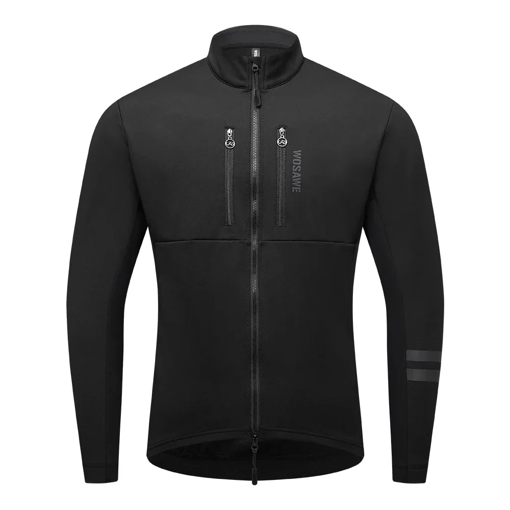 Chaqueta de Invierno para Hombre a Prueba de Viento | Térmica y Reflectante con Bolsillos