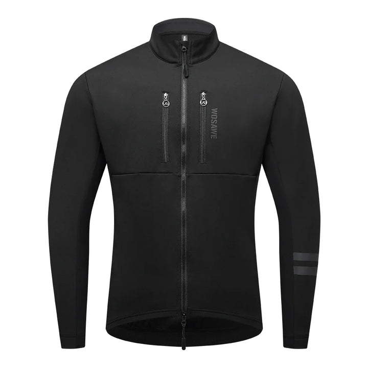 Chaqueta de Invierno para Hombre a Prueba de Viento | Térmica y Reflectante con Bolsillos