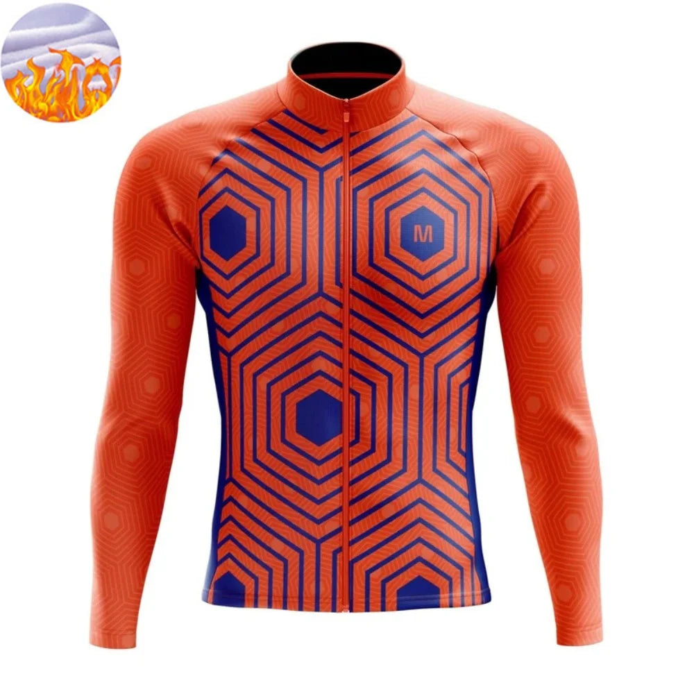 Heren Fleece Fietsjack voor Herfst en Winter met 3 Zakken, Comfortabele Pasvorm 11