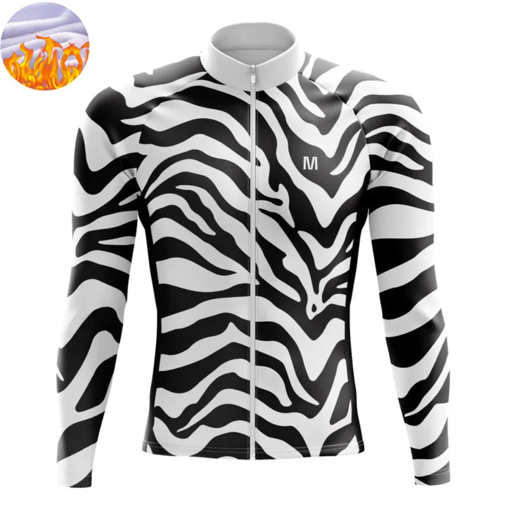 Heren Fleece Fietsjack voor Herfst en Winter met 3 Zakken, Comfortabele Pasvorm 2