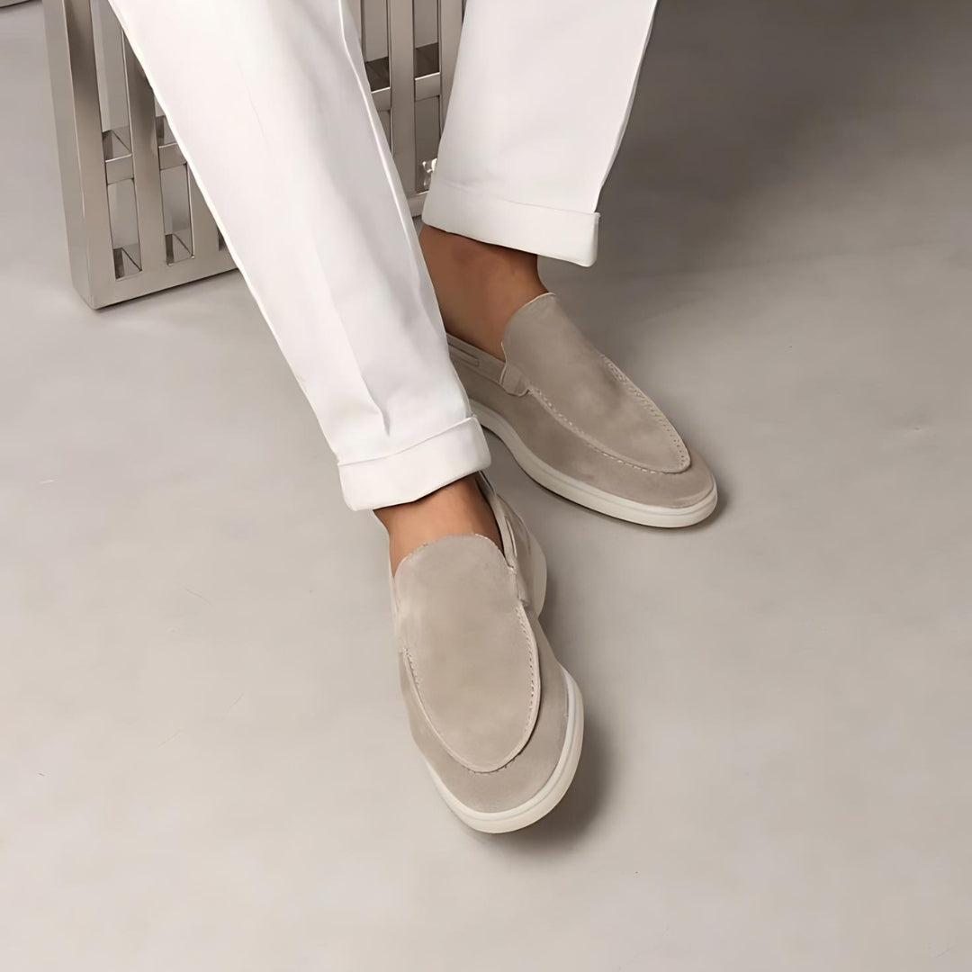 Heren Loafers Met Suède Look Instapmodel En Comfortzool 0