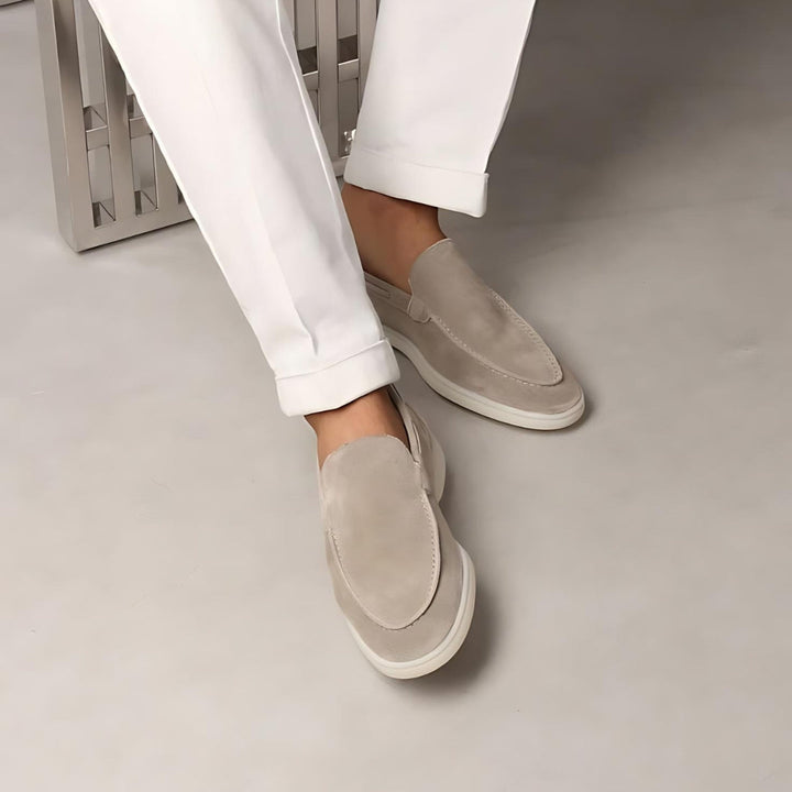 Heren Loafers Met Suède Look Instapmodel En Comfortzool 0