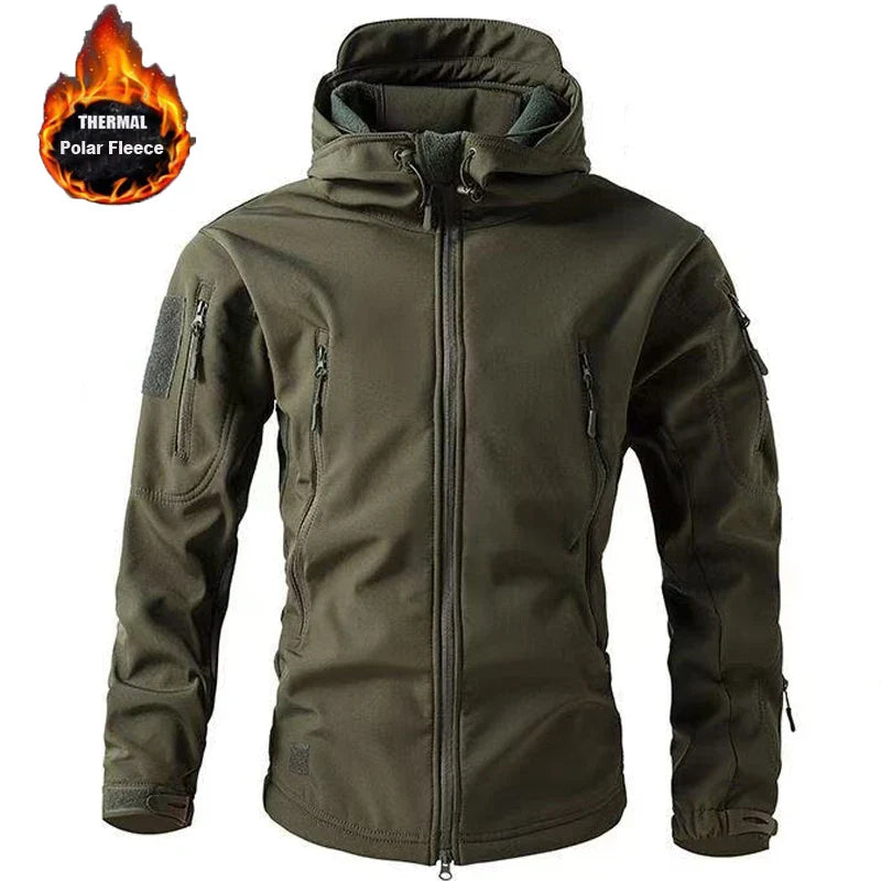 AlpenStorm – Heren Softshell Jas – Waterdicht &amp; Ademend Outdoor