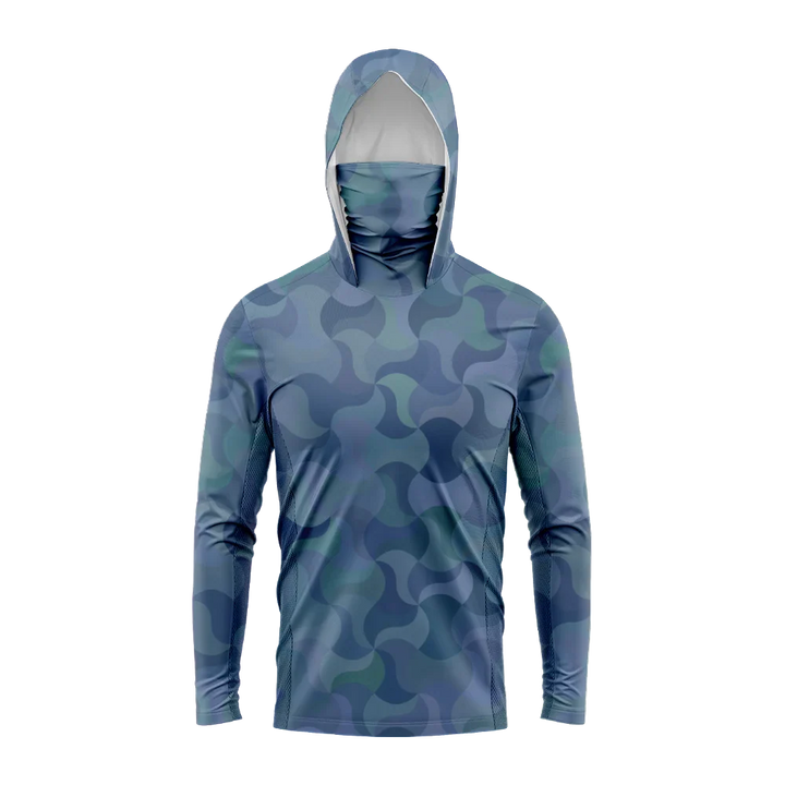 Herren Angelshirt Langarm mit UV-Schutz UPF 50, Schnelltrocknend und Antimikrobiell 5
