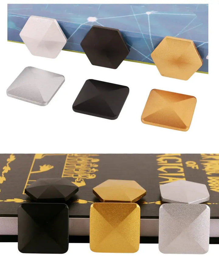 Juguete Fidget Flip – Metal Pesado, Rotación Suave y Formato Compacto