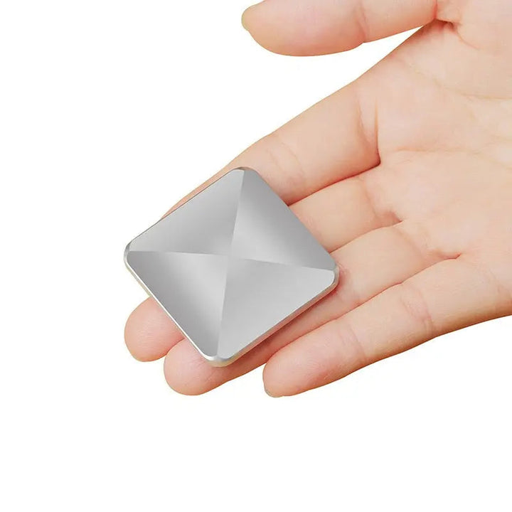 Juguete Fidget Flip – Metal Pesado, Rotación Suave y Formato Compacto